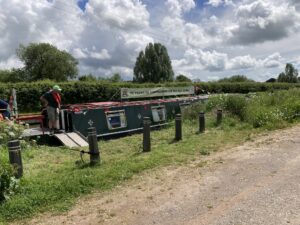 K & A Trust boat Hannah at Crofton lock