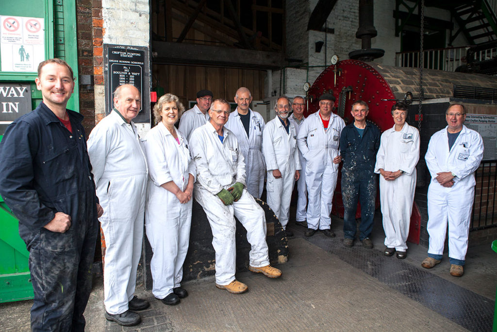 The dedicated team of volunteers at Crofton